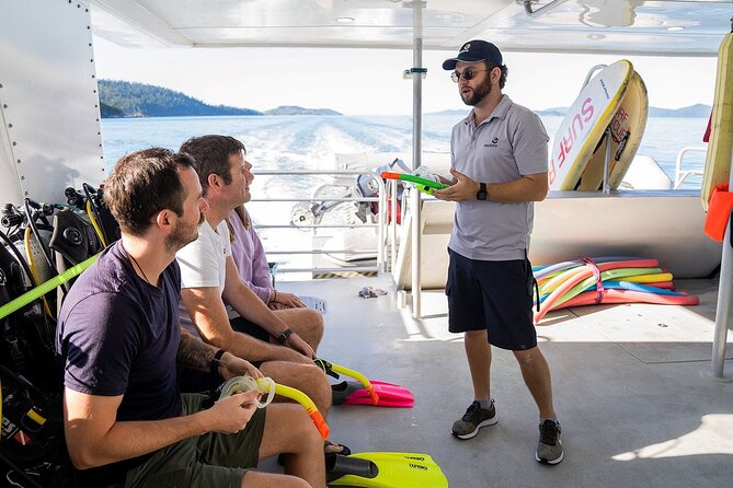 Full-Day Great Barrier Reef Snorkeling from Hamilton Island - Food onboard: buffet lunch plus two snack breaks