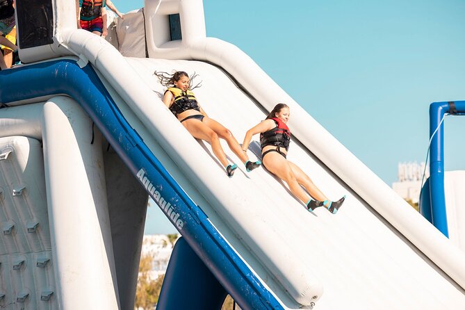 GC Aqua Park 100 Minute Inflatable Water Park Activity, Southport - Entry Rules and Safety: age limits, supervision, and saltwater stamina