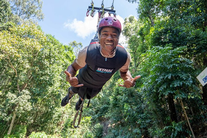 Giant Swing Skypark Cairns by AJ Hackett - Choose your thrill: bungy jump, Giant Swing, or the combo