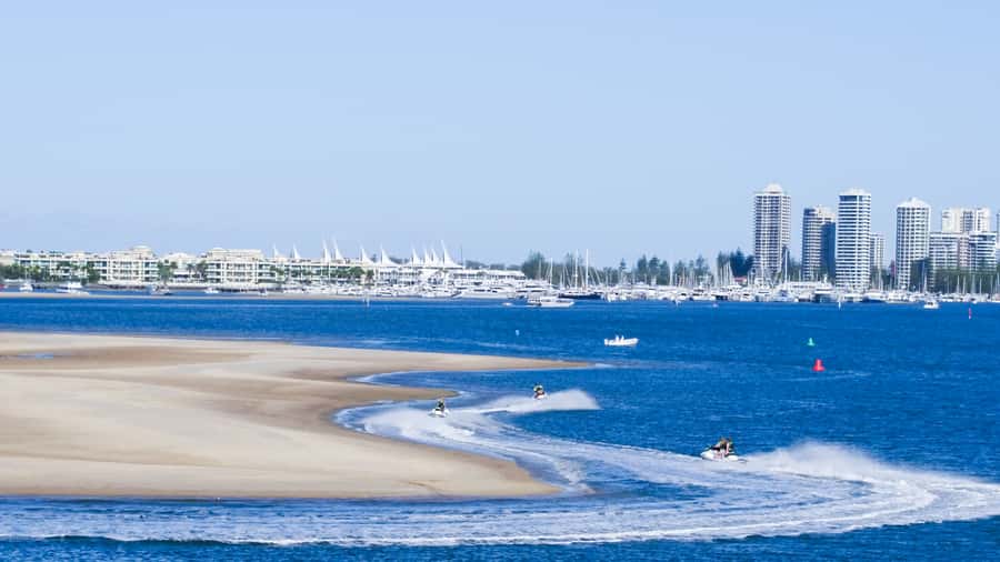 Gold Coast: 1.5-Hour Jet Ski Safari to Stradbroke Island - South Stradbroke Island: the scenery that makes this jet ski tour worth it
