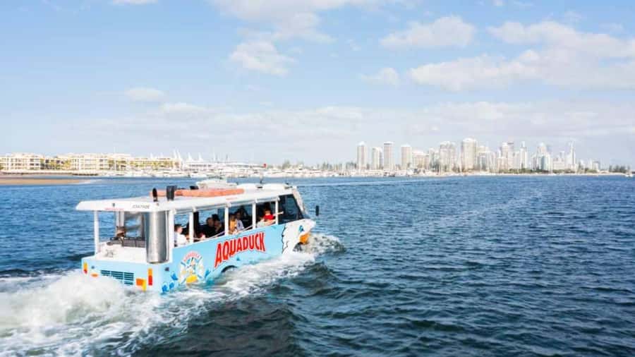 Gold Coast: 1-Hour Land and Water Duck Tour - Key highlights you’ll feel during the ride
