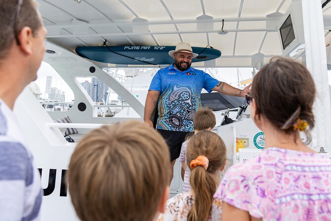 Gold Coast and Wavebreak Island Cultural Small Group Cruise - Stop 2: Wavebreak Island Yarning Circle (the question-friendly part)