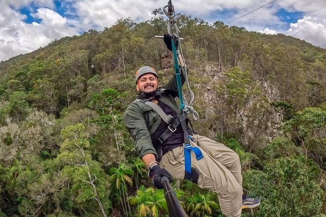 Gold Coast Canyon Flyer Zipline Tour - The main event: seven cables, rainforest air, and Cedar Creek Gorge