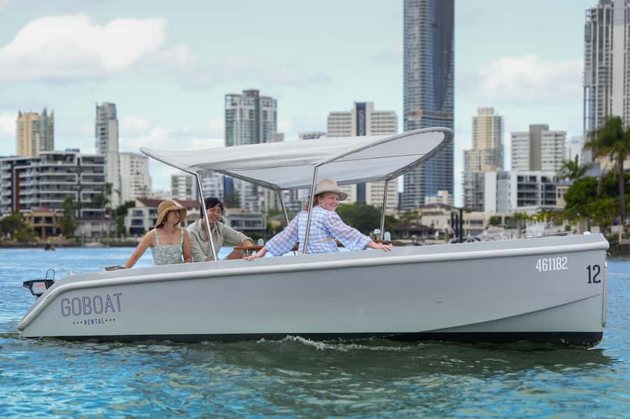 Gold Coast: Electric Picnic Boat Rental From Isle of Capri - What you might see: dolphins, views, and a dog-friendly pace