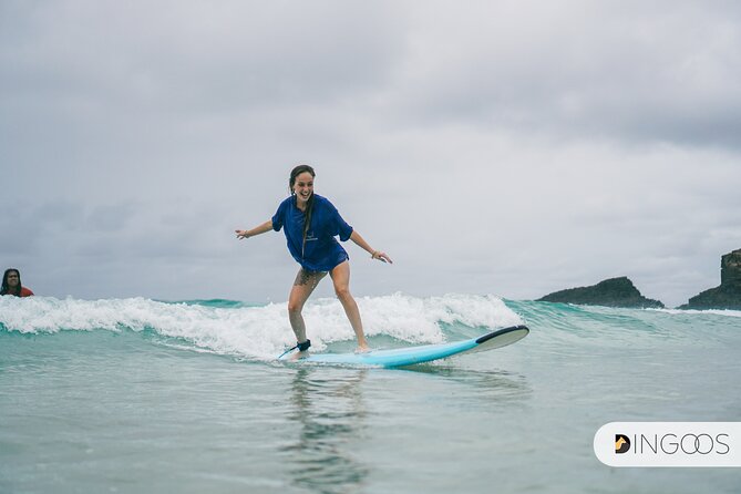 Gold Coast Full Day Learn To Surf Adventure - Lunch at Fingal Head Lighthouse: Ocean Views and a Quick Reset