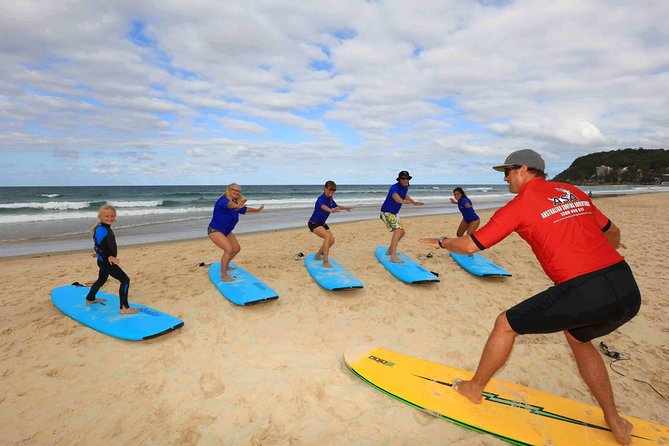 Gold Coast Full Day Learn To Surf Adventure - Getting There in Comfort: Minivan Pickup and a Tight Group