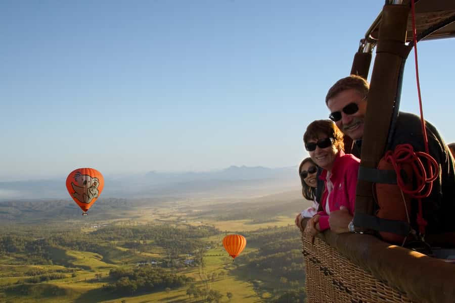 Gold Coast: Hot Air Balloon Flight, Sparkling Wine & Photos - The 30-Minute Ride Over the Hinterland: What You See From Up Here