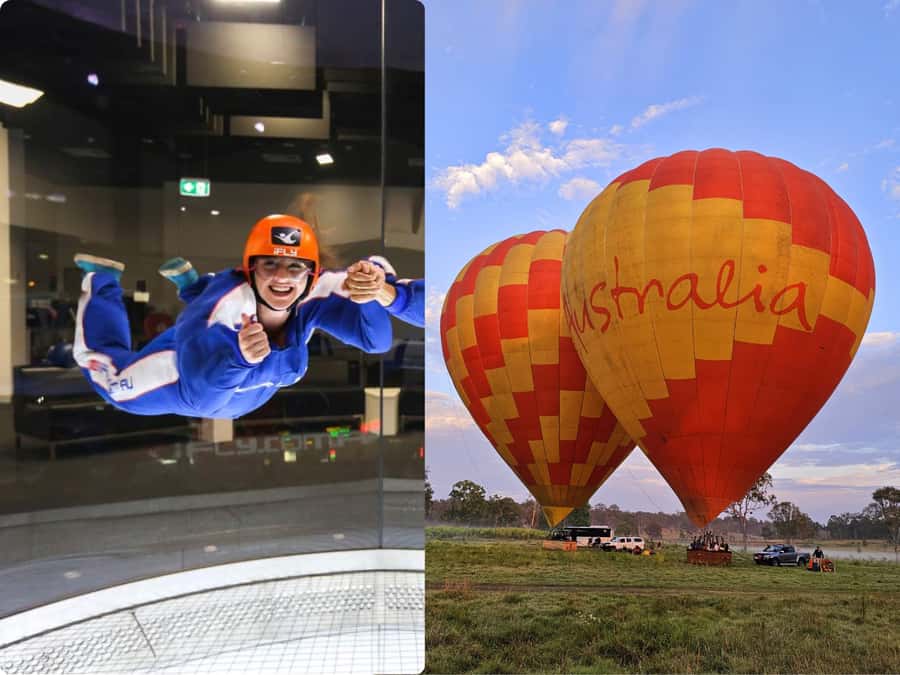 Gold Coast: Hot Air Balloon, Winery Breakfast & iFly - FAQ