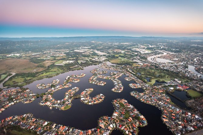 Gold Coast Hot Air Balloon with 5 Star Champagne Buffet Breakfast - The balloon flight: what you’ll actually see over the Gold Coast