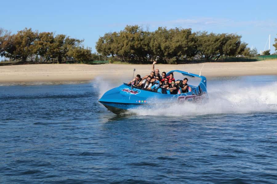 Gold Coast: Jet Boat Thrill Ride - Broadwater Jetboat Basics: 400hp Power and 30-Minute Timing