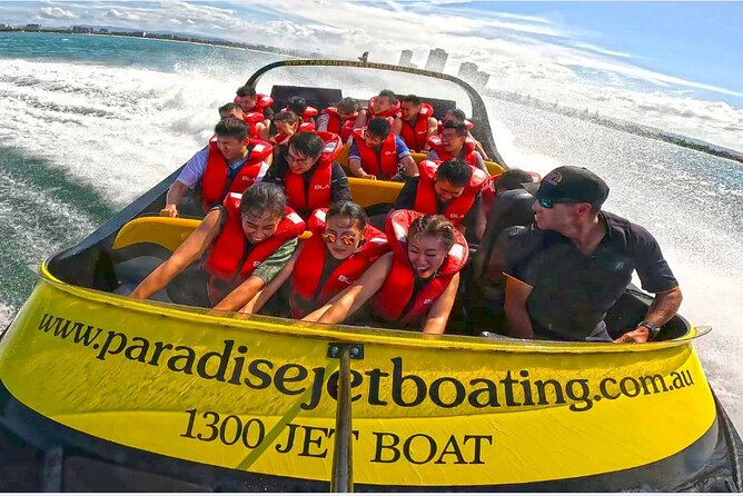 Gold Coast JetBlast Jet Boat Ride – 40-Minute Thrill Experience - Main Beach Landmarks: Sea World, The Imperial Hotel, and Marina Mirage
