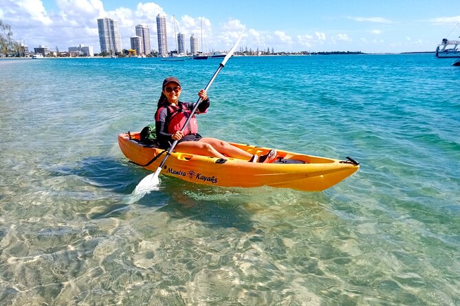 Gold Coast Kayaking & Snorkelling Tour (2.5 Hours) - Kayaking in Broadwater: easy start, then real ocean physics