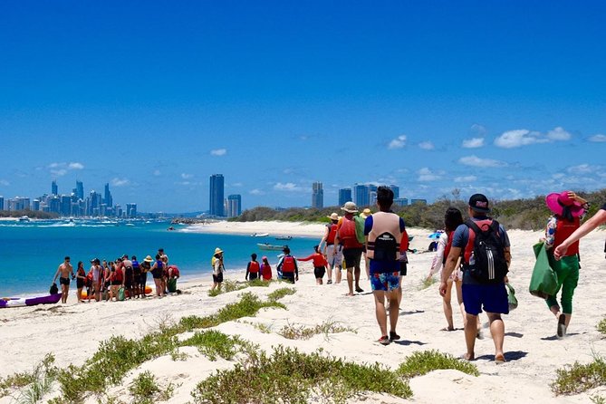 Gold Coast Kayaking & Snorkelling Tour (2.5 Hours) - Wave Break Island: the short walk that sets up your snorkel