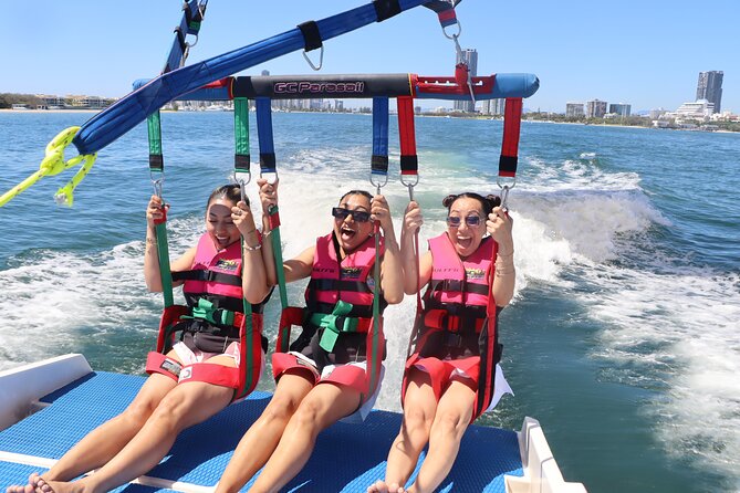 Gold Coast Parasailing – Tandem & Triple Flights - Phones, Locks, and the Photo Purchase Choice
