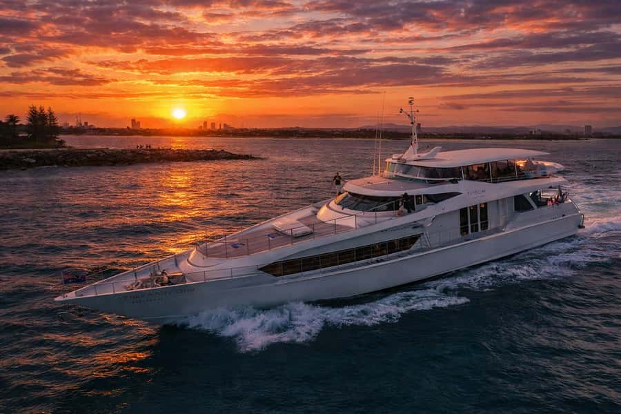 Gold Coast Sunset Cruise Aboard the Sun Goddess - Extra options: cocktails, extra snacks, and photo timing