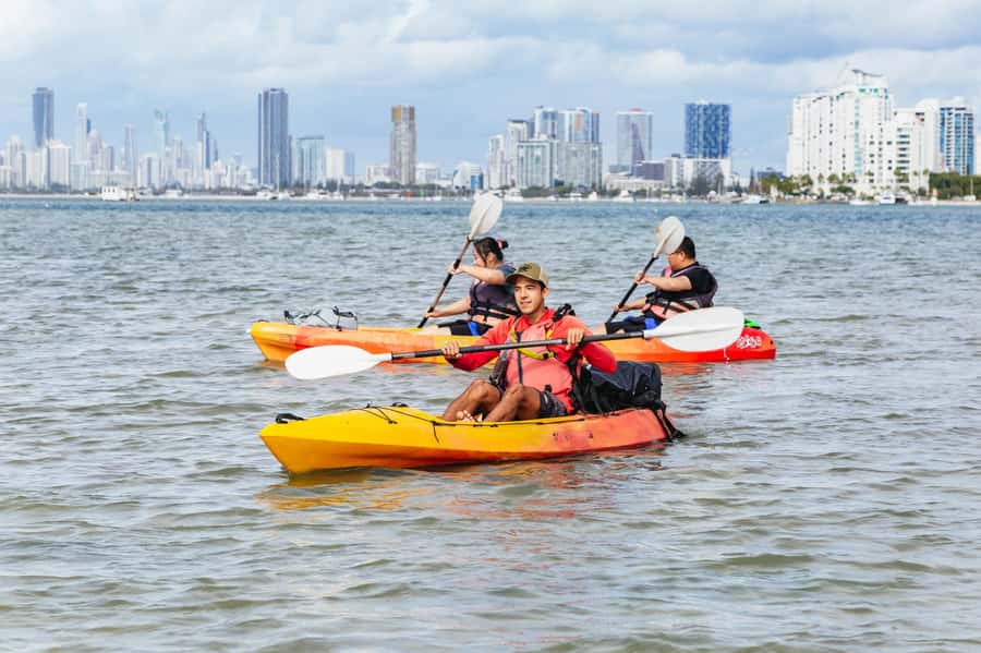 Gold Coast: Wave Break Island Kayaking & Snorkeling tour - The return paddle and the small surprises