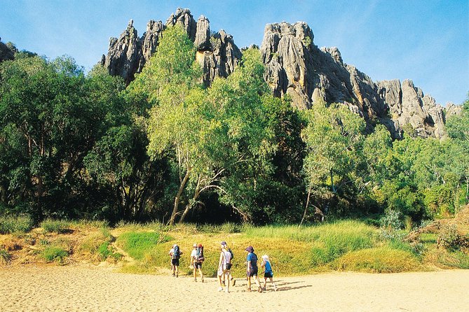 Gorgeous Gorges - Windjana & Bell Gorge, Mt Hart, Horizontal Fall - Windjana Gorge: fossil limestone and a quick look that feels bigger than it is