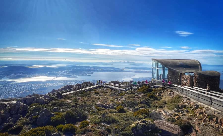 Grand Hobart & Richmond Full-Day Tour - Kunanyi / Mount Wellington: the view that makes the day
