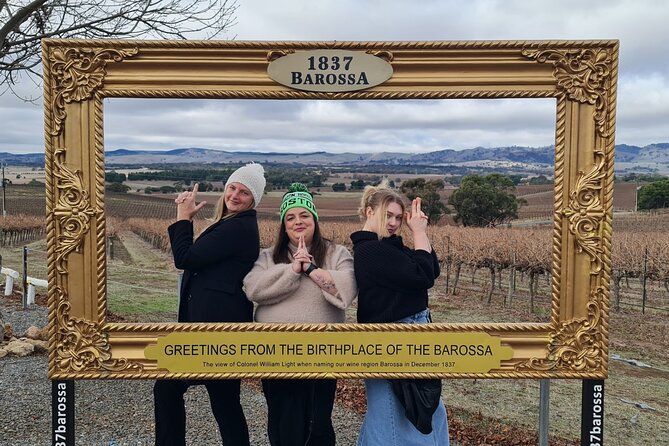 Group of Four Private Barossa Wine Tour with Lunch - Quick Breaks at Mengler’s Hill Lookout and Kangaroo Island Connect