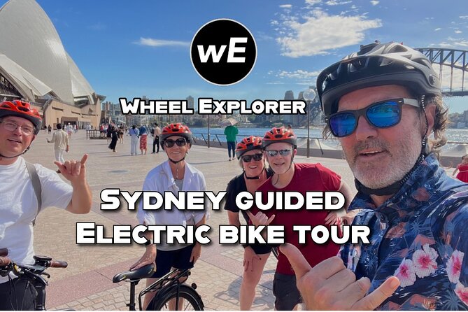 Guided Electric Bike Tour of Sydney with Bluetooth helmets - Why Sydney’s Harbour Works So Well on an E-Bike