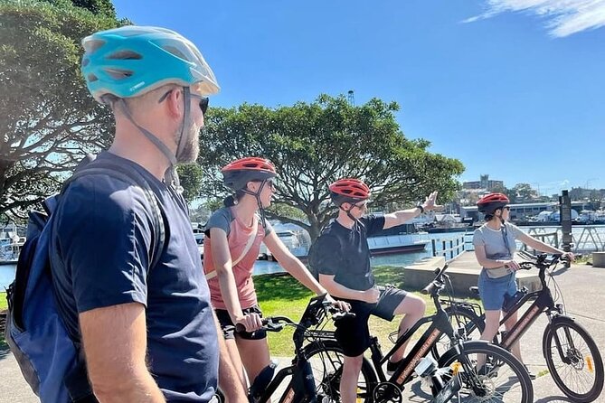 Guided Electric Bike Tour of Sydney with Bluetooth helmets - Meeting at 10 Beauchamp Ln: Setup and What to Expect in the First 20 Minutes