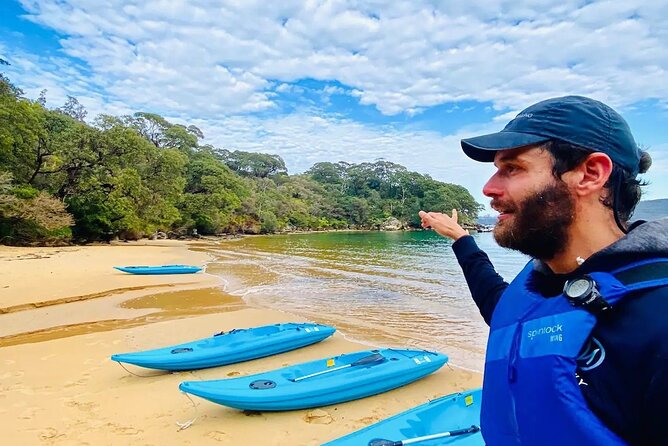 Guided Kayak Tour of Manly Cove Beaches - Store Beach and the in-around-Manly coastal loop