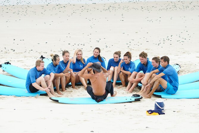 Half Day Guided Surf Lesson in Byron Bay - Meeting at Soul Surf School and getting set up quickly