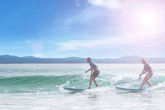 Half Day Guided Surf Lesson in Byron Bay - How the 1:7 and 1:4 coaching ratios translate on the beach