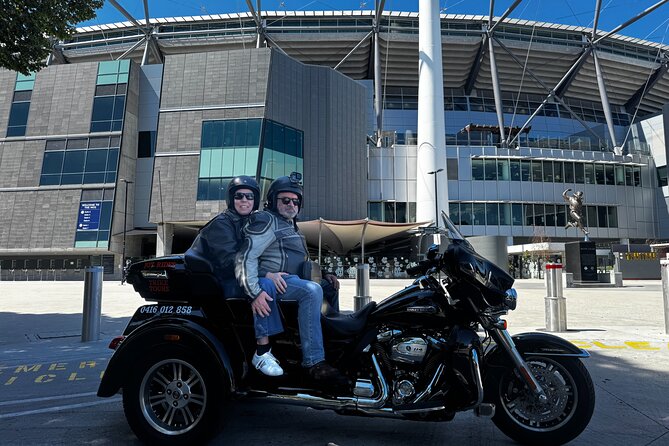 Harley Davidson Trike Tour of Melbourne - Gear and Comfort: Helmets, Jackets, and the Sound System
