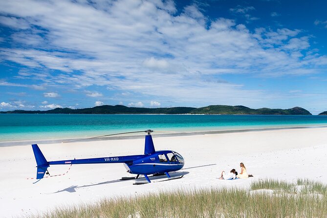 Heart Reef & Whitehaven Rest and Relax - 2.5Hr Helicopter Tour - Hill Inlet from the seat: how to spot the patterns