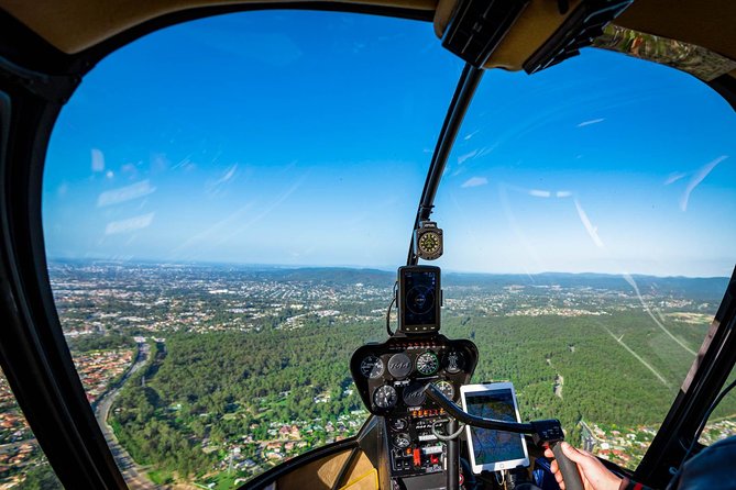 Helicopter Tour - Sirromet Winery & Scenic Flight - Meeting at Archerfield and riding in comfort