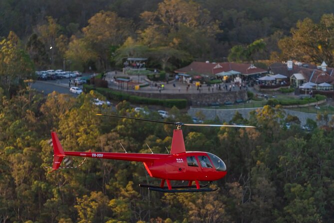 Helicopter Tour - Spicers Peak Lodge - How the return flight keeps the fun going (and adds optional photo routes)
