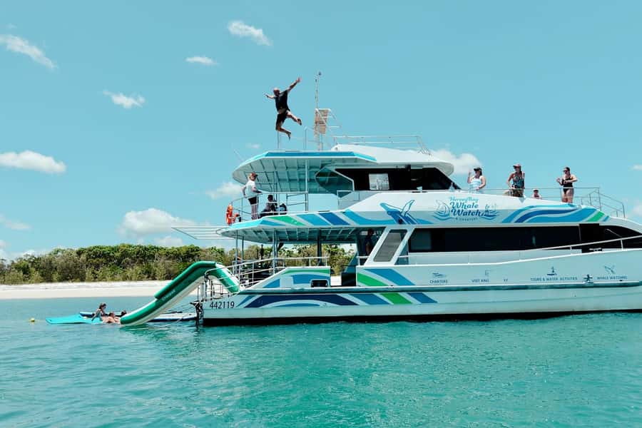 Hervey Bay: Aqua Oasis Cruise - The optional upgrade: Aqua Oasis + Lunch at K’Gari