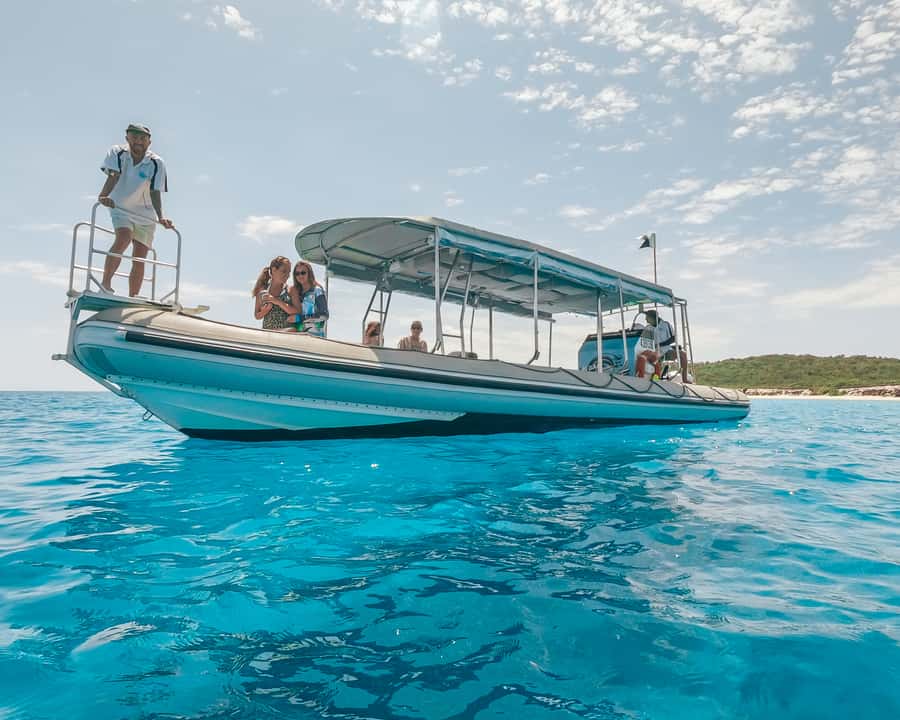 Hervey Bay: Exclusive Island Hopper Adventure Cruise - Meeting at Urangan and stepping onto the WIPEOUT
