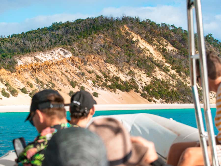 Hervey Bay: Half-Day Whale and Island Adventure by Boat - The whale area plan: Platypus Bay and the Great Sandy Straits