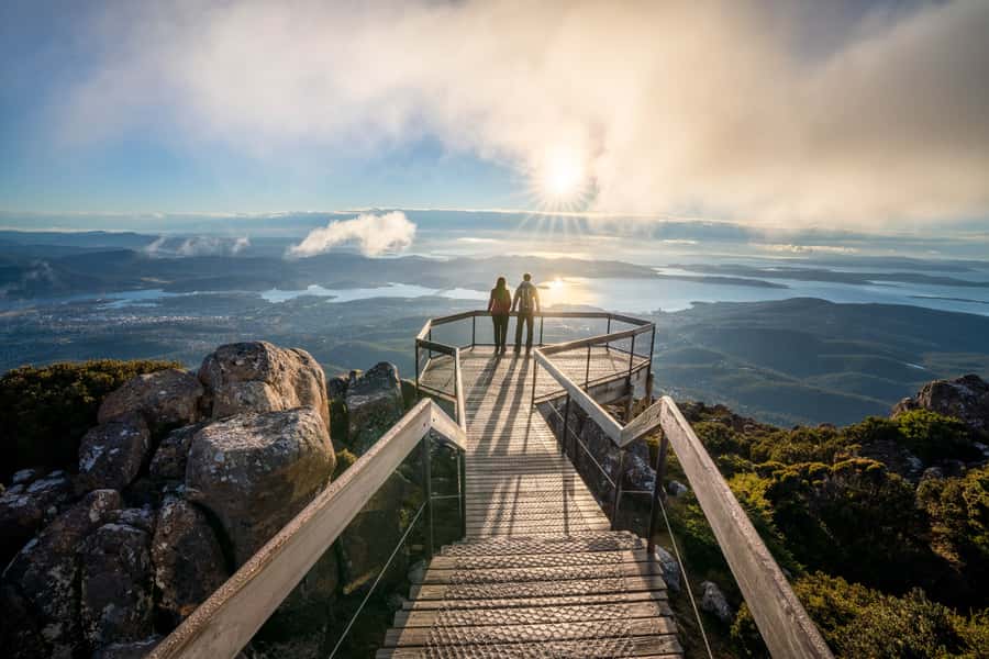 Hobart: Kunanyi/Mt Wellington Hop-on Hop-off Bus Pass - The route and timing: how the 135 minutes usually feel