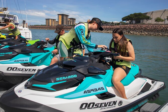 Honey Ryder Sunrise Jet Skiing in Darwin - The Ride Itself: Glassy Water, Sharp Lines, and Marine Life Chances