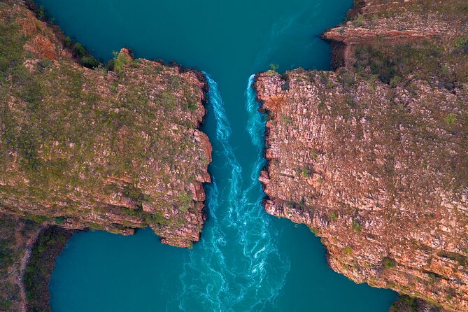 Horizontal Falls Helicopter Adventure from Broome - Derby Mudflats and Tidal Math From the Helicopter