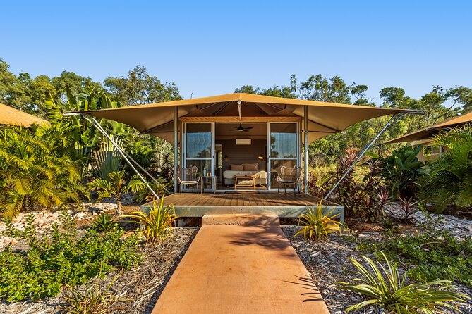 Horizontal Falls Tour with Cygnet Bay Overnight Accommodation - Cygnet Bay Pearl Farm overnight: what luxury safari tents feel like