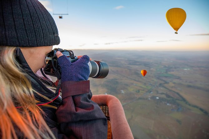 Hot Air Balloon Flight Brisbane with Vineyard Breakfast - The 30-minute flight: what it feels like up there
