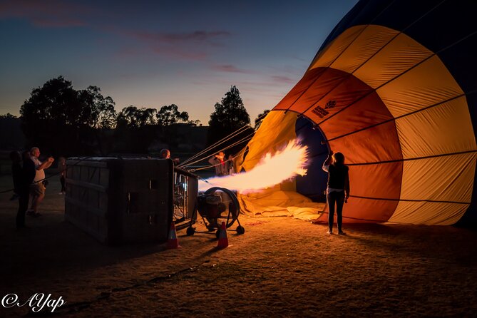 Hot Air Balloon Flight over the Yarra Valley - The one drawback to plan for: early-morning comfort and bathroom reality