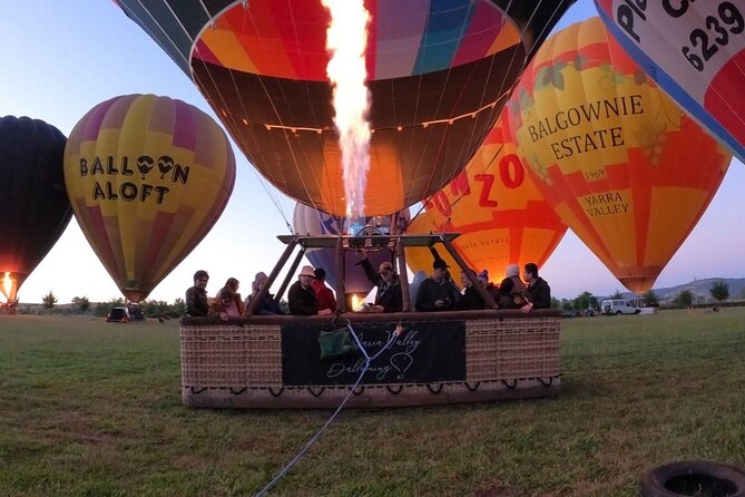 Hot Air Balloon Flight over the Yarra Valley - Where the flight happens: Chateau Yering and the short, practical schedule