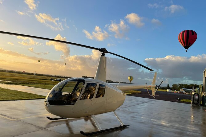 Hunter Valley Romantic Bubbly Breakfast Helicopter Tour from Cessnock - Cessnock airport check-in: what your morning setup looks like