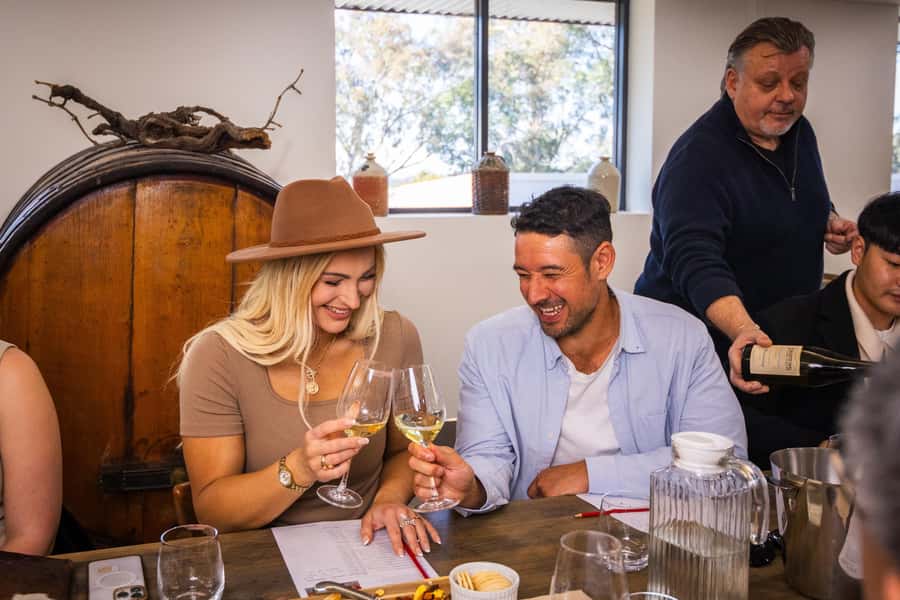 Hunter Valley: Wine Tour with 2-Course Lunch, Choc & Cheese - First stop: Audrey Wilkinson Winery and the Brokenback Range wow factor