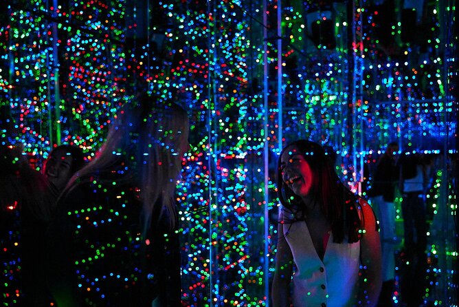 Infinity Attraction - Admission - Entering the attraction: futuristic maze energy near Surfers Paradise