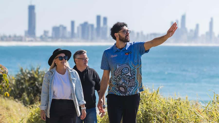 Jellurgal Walkabout - Dreaming Mountain at Burleigh Head National Park: a coastal walk with meaning