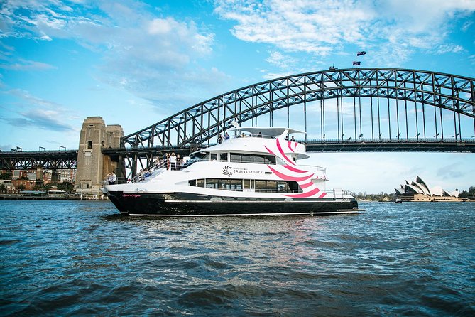 Journey Beyond Cruise Sydney all-inclusive Harbour Lunch Cruise - Sydney Opera House on the water: when the icon finally makes sense