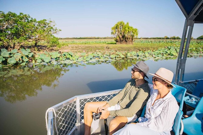 Kakadu Day Tour-Yellow Water-Nourlangie-Ubirr-Cahills-Fogg Dam - Cahills Crossing: the Arnhem Land gateway and crocodile country