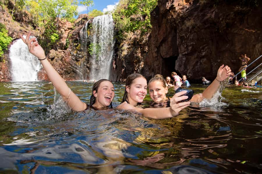 Kakadu, Katherine & Litchfield Camping Tour - Day 2: Maguk’s 1 km trek to a deep waterhole