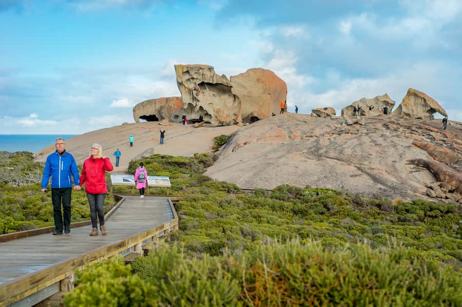 Kangaroo Island Full Day Experience by Ferry Including Lunch - Adelaide to Cape Jervis: The Ferry Comes Fast